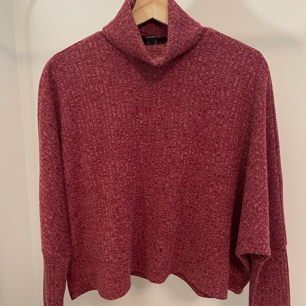 Forever 21 | Burgundy Knit Top
